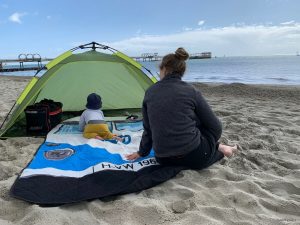 Ein paar schöne Stunden am Strand